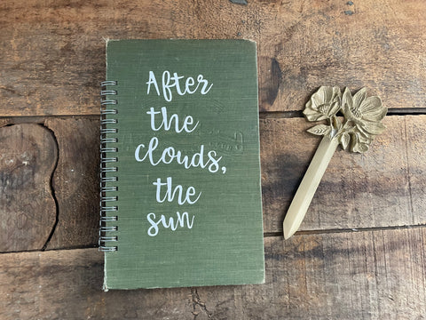 After the clouds, the sun
