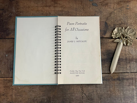 Poem Portraits for All Occassions